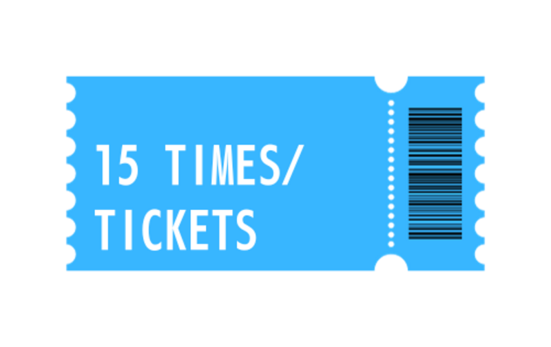 15チケット