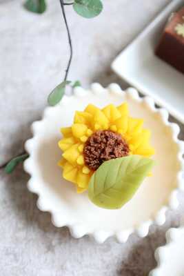 《錢屋塾》和菓子講座　吉岡みどり先生～ひまわり畑のチョコレート羊羹とこなし2種～