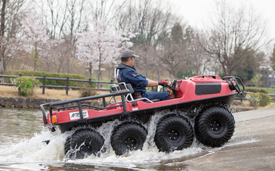 水陸両用車ＡＲＧＯ体験