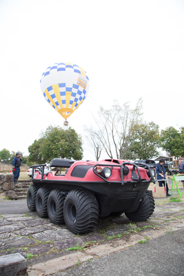 水陸両用車ＡＲＧＯ体験