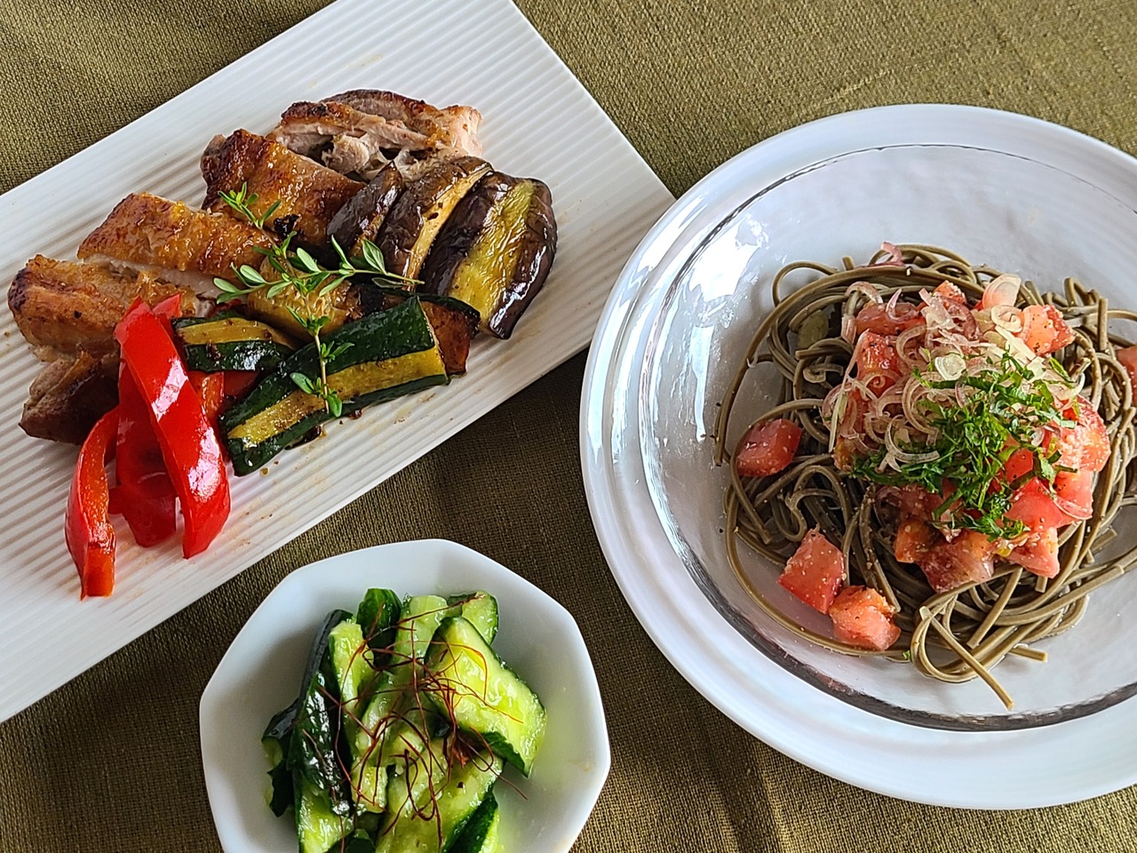 旬の野菜を味わうオンライン料理教室 (2025.7.13)