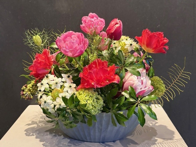 4月WORKSHOP　チューリップバイキング