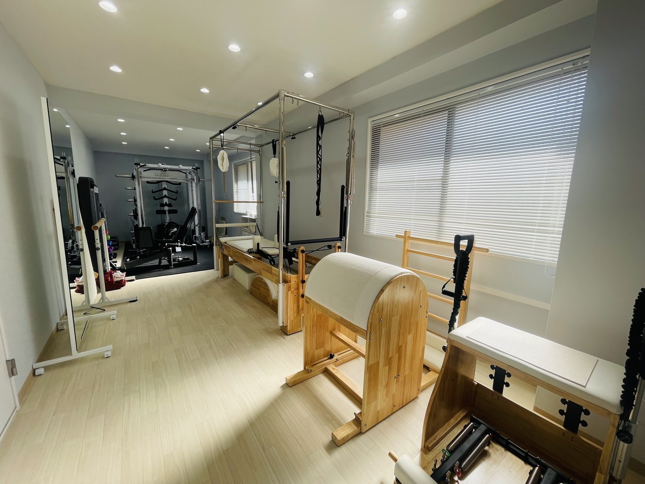 完全個室のマシンピラティスのパーソナル