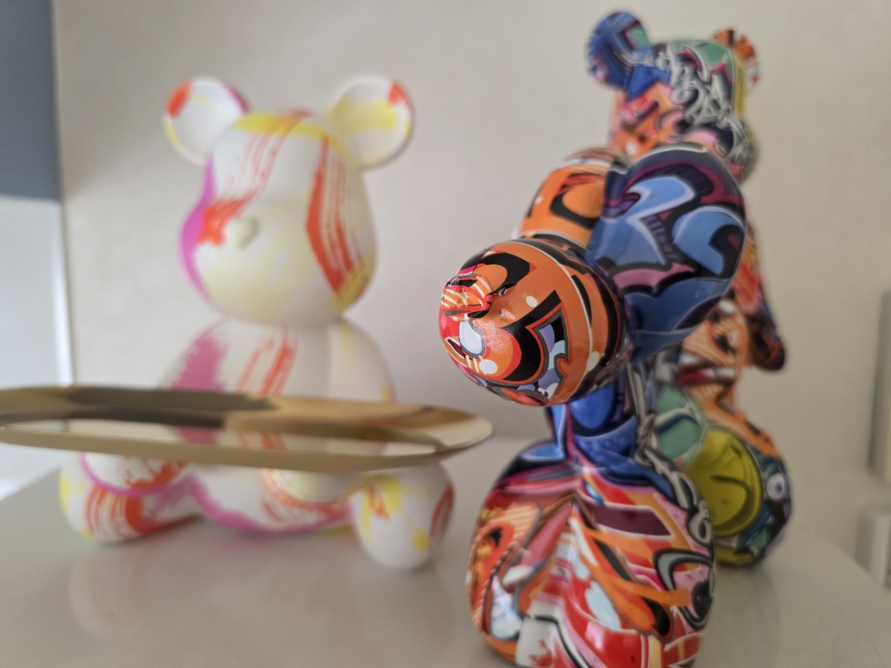 トレイ付きフィギュア