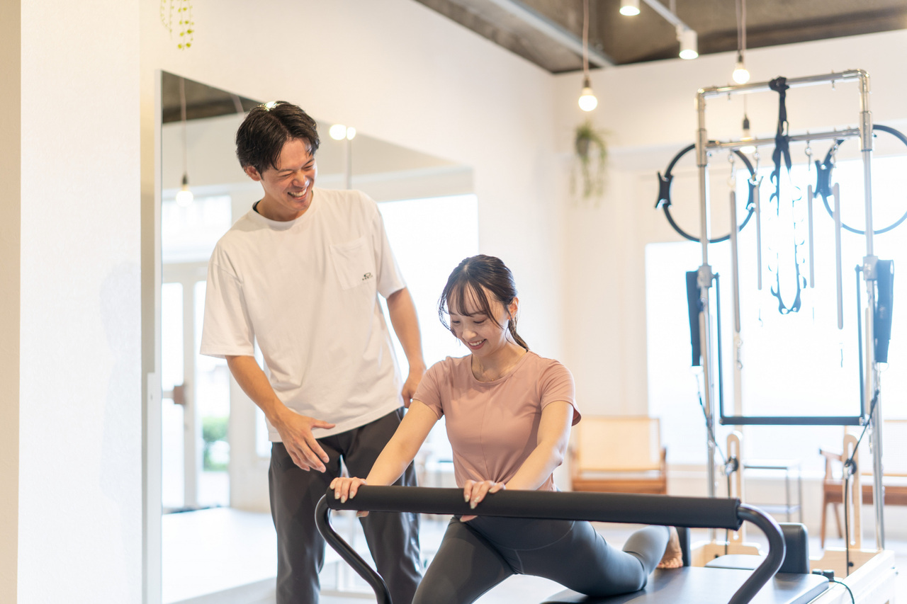 ピラティスパーソナルレッスン(月定額・1回毎のご予約の方)