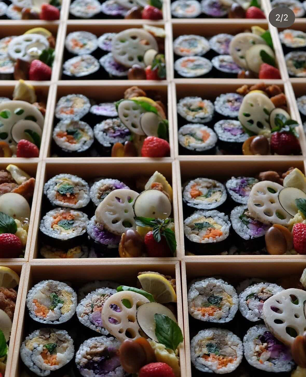 キムナレさんによる　コマキンパを巻く会