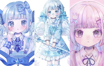 🕊️【コミックイラスト】基礎から学ぶ！キャラクターイラスト講座　担当講師：天羽しいら　※小学4年生～