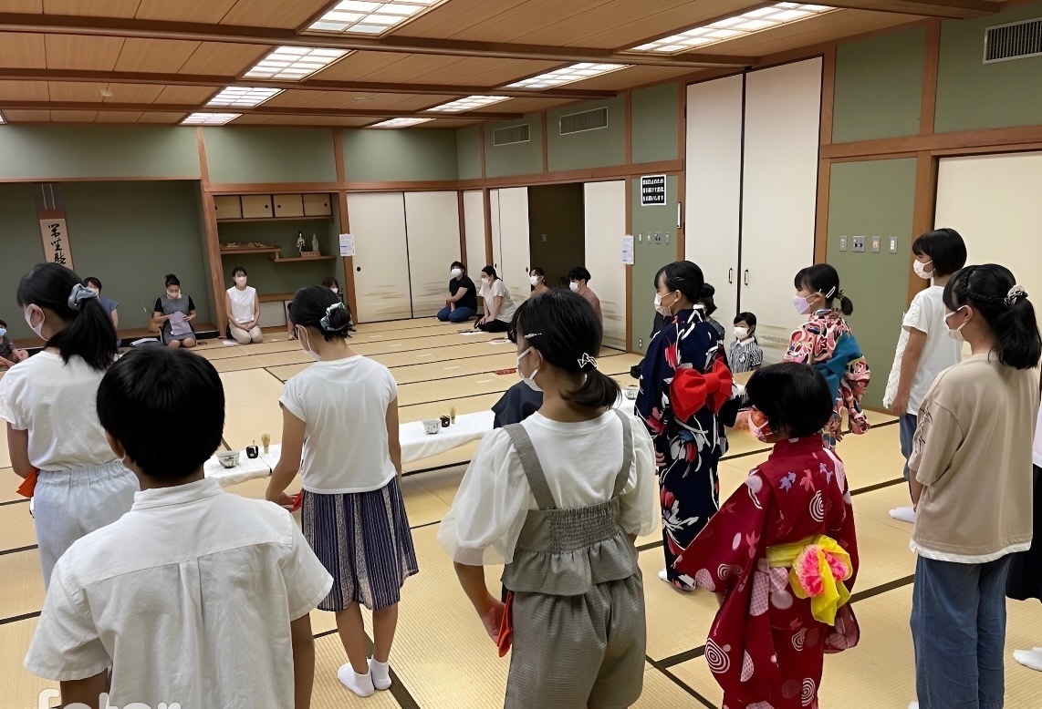 夏休み子ども茶道教室（令和７年文化庁伝統文化親子教室事業）