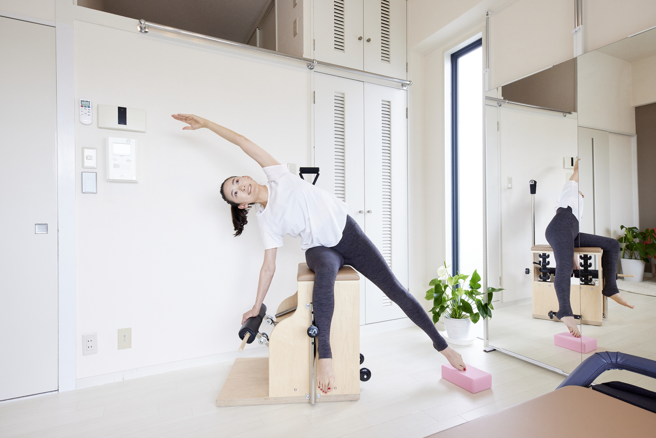 プライベートレッスン マシンピラティス FUKINOインストラクター