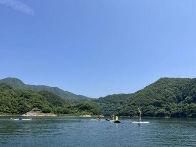 【60分】【広島・湖・SUP】龍姫湖でさくっとSUPクルージング2026～誰もいない静かな場所へ～