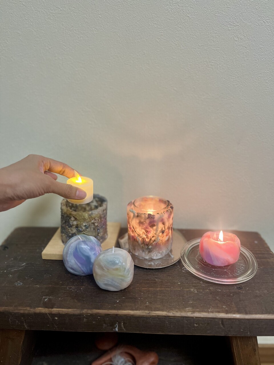 hana❁candleと手ごねcandle workshop