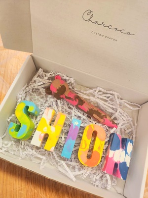 我が子の名前で作る♪知育くれよんのワークショップ♡