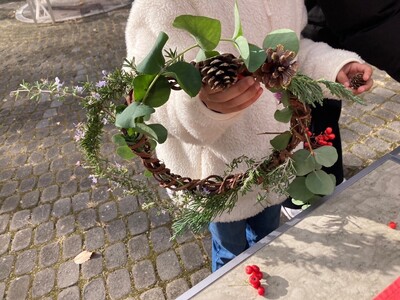 【Keitto】自然に触れてクリスマスアイテムをつくろう♪　森のムッレ教室＠飯盛山