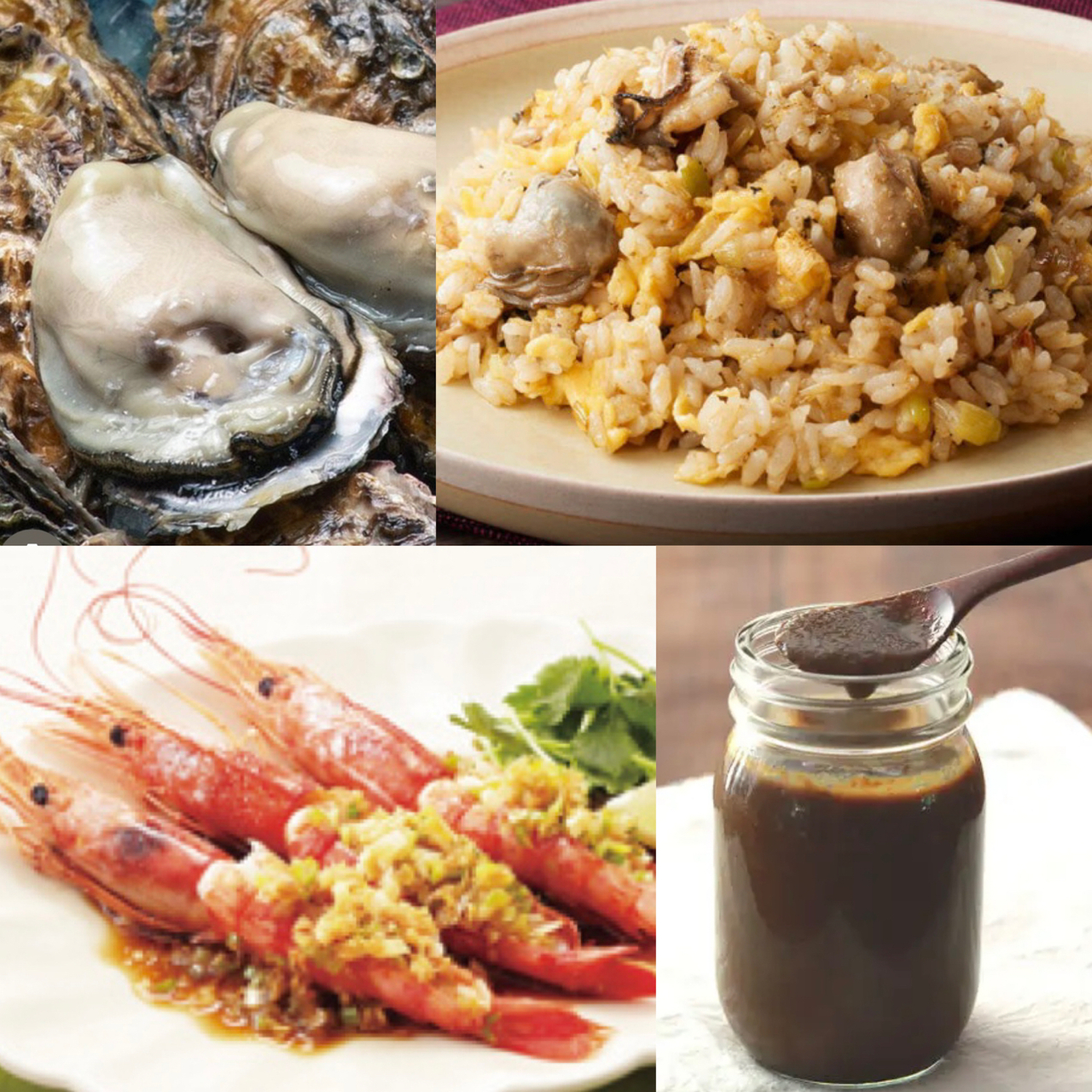 手作り牡蠣のオイスターソースとネギ麹