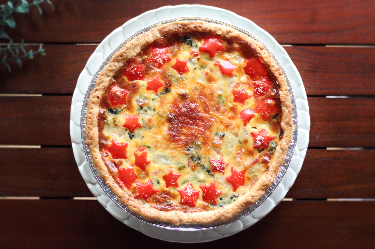 生地からつくろう♪フレッシュトマトとズッキーニの香ばしPIZZA