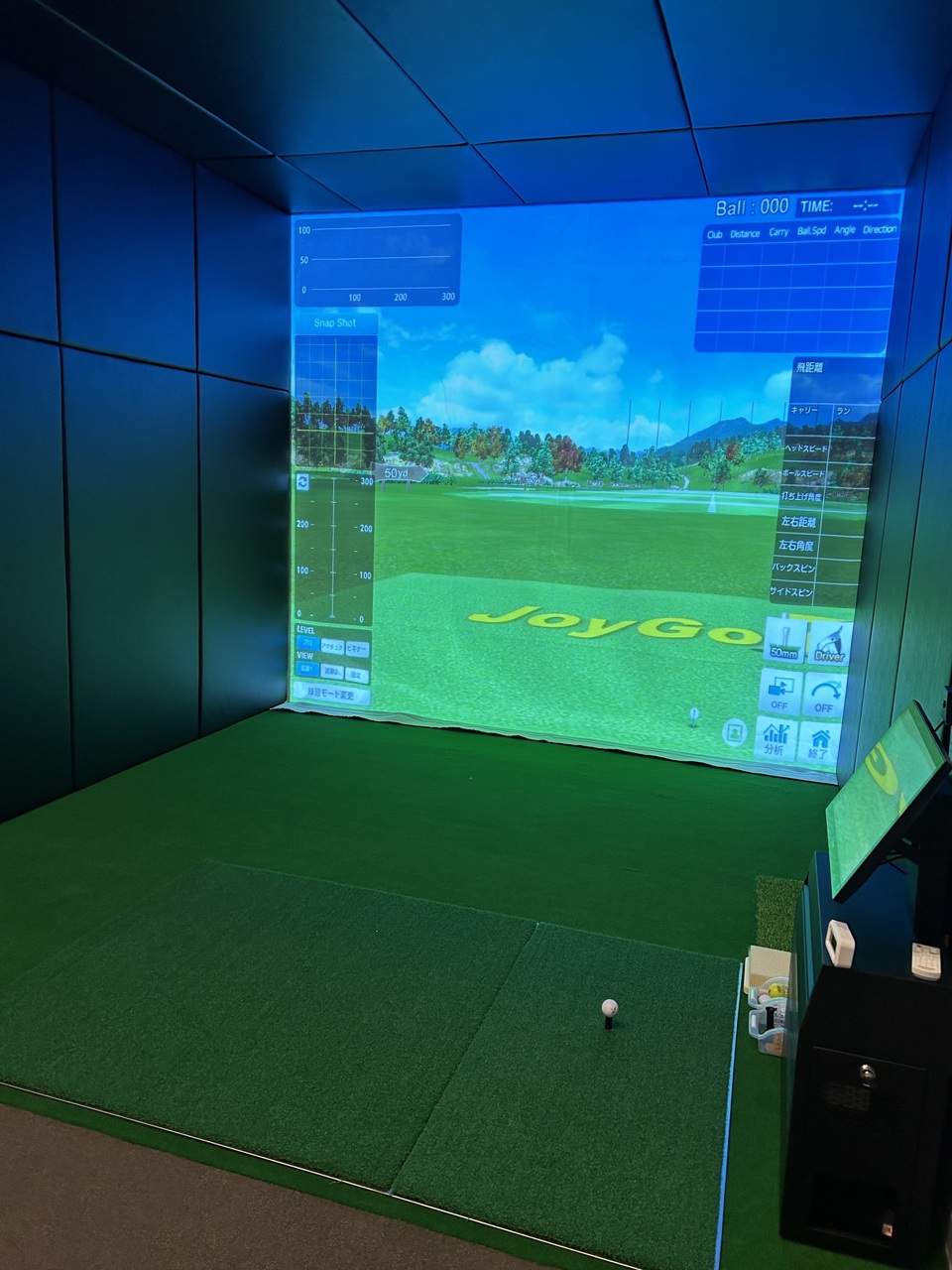 C打席(個室　右打ち対応)