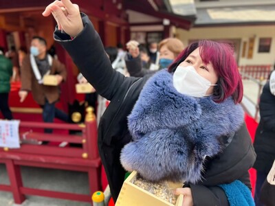 開運　厄除け　箱根神社で豆まきツアー