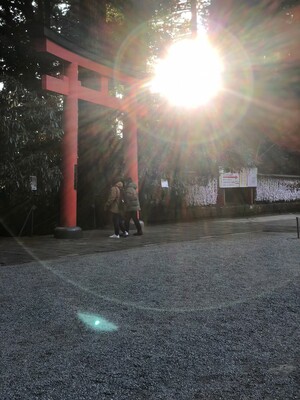 開運　厄除け　箱根神社で豆まきツアー