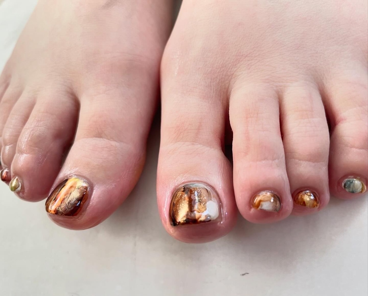 フットネイルメニュー