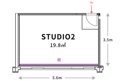 【月～金 10:00～23:00】東武練馬スタジオ２