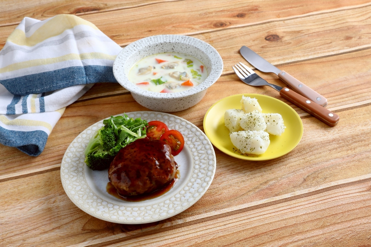 〈定期クラス〉【５月前半A】きほんから学べるおうち洋食♪