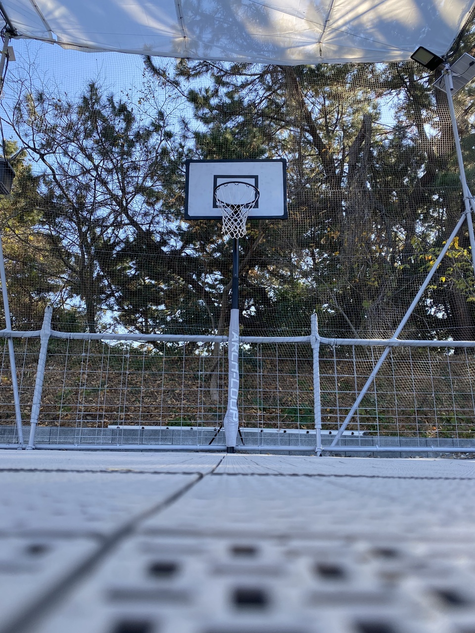 Pコート(Pullup)【奥側：２ポイントエリア】※ゴールの高さ変更可能　予約ページ