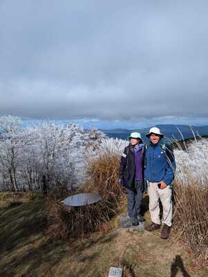 Hiking tour to Mount Kunimi in Iya Valley