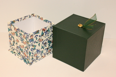 はじめてのカルトナージュ】 キューブBOX 12月3日(水) ＊中学生以上