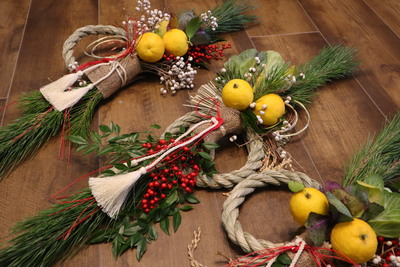 最強運気を引き込め！しめ縄飾り