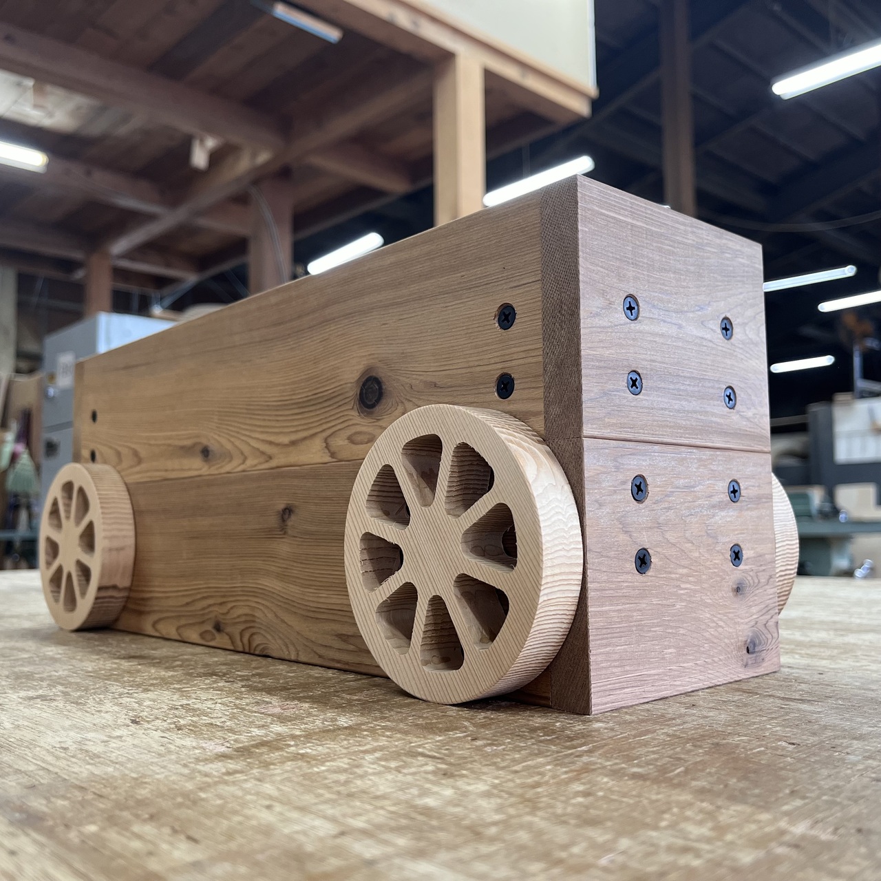 木製プランター作り体験コース