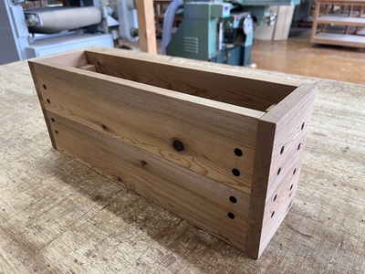 木製プランター作り体験コース