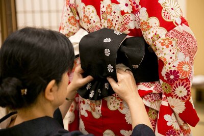 観光　着物レンタル着付け／Kimono Rental and Dressing