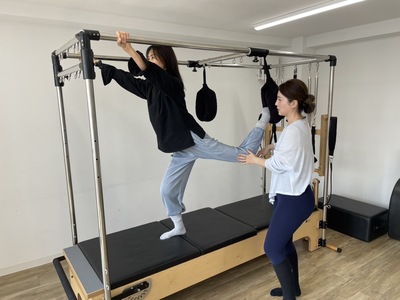【マシンピラティス×骨盤チェア】担当 CAORI パーソナルレッスン