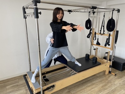 【マシンピラティス×骨盤チェア】担当 CAORI パーソナルレッスン
