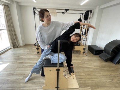 【マシンピラティス×骨盤チェア】担当 CAORI パーソナルレッスン