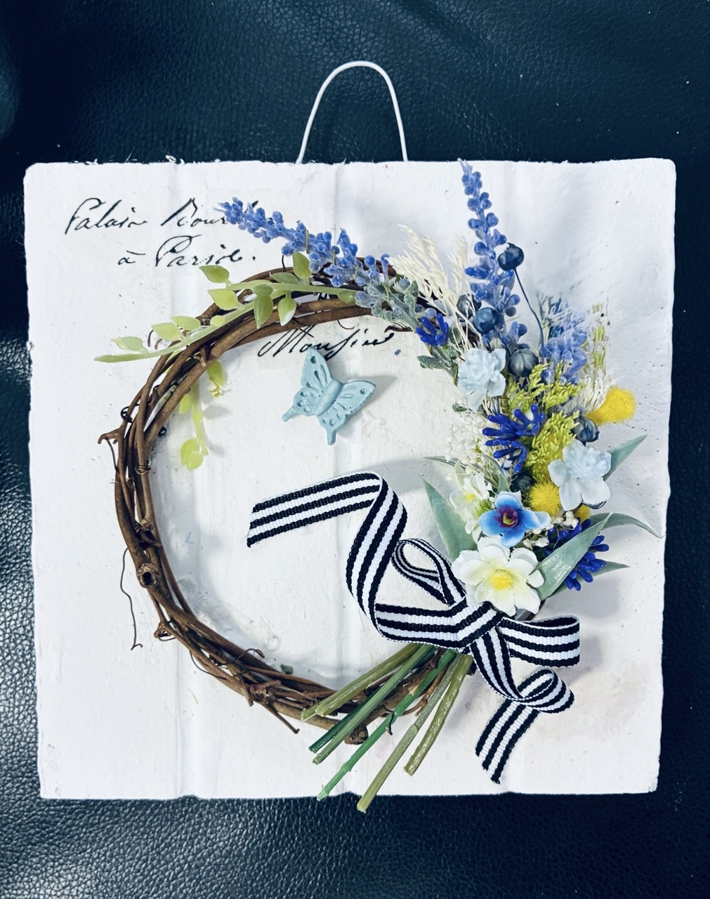 【Keitto Asua】ラベンダーのミニリースワークショップ