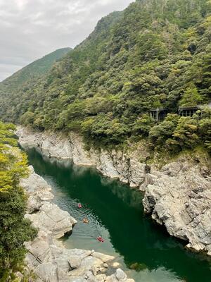 Kayaking Trip in Iya Valley【For beginners】