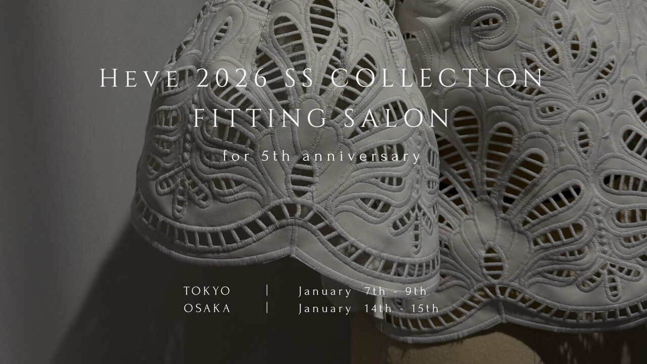 26SS FITTING SALON 大阪 for 5th Anniversary