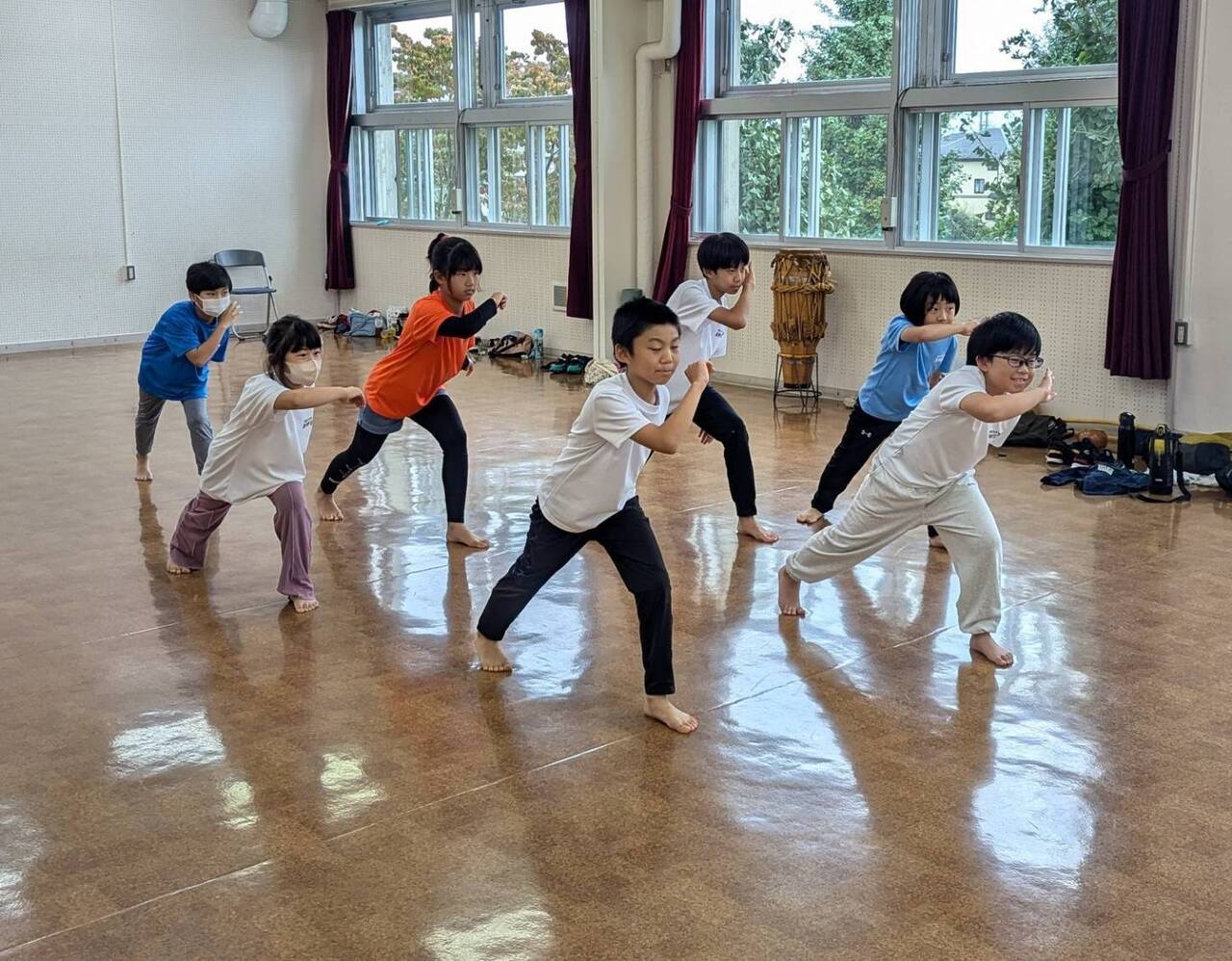 ブラジル生まれのスポーツカポエィラ体験をしよう！