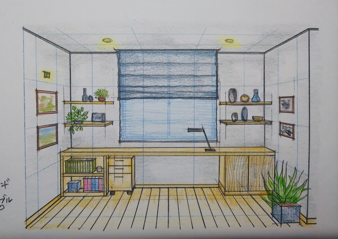 R06★インテリアコーディネーター二次試験対策【新規１課題提供+添削１課題＋オンライン又は直接対面70分セット】ご予約