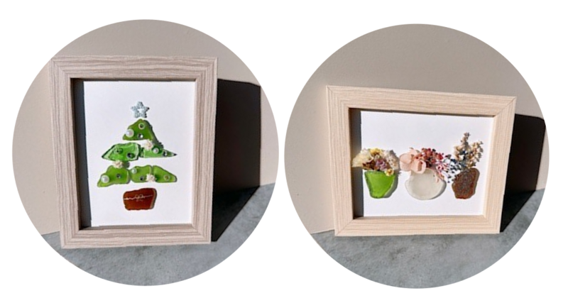 RUKU RUKU♡オーダー　シーグラスアート RUKU RUKU様専用♡シーグラスアート オーダー