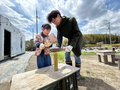 【4月の土日・1日2組様限定！】京都西山・乙訓の名産たけのこ収穫と新鮮ランチ体験