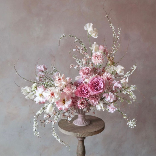 ハンドメイド❣️春のフラワーアレンジ桜の花❣️ SPECIAL【3月限定 SAKURAレッスン～桜の華やかアレンジメント～】旬の