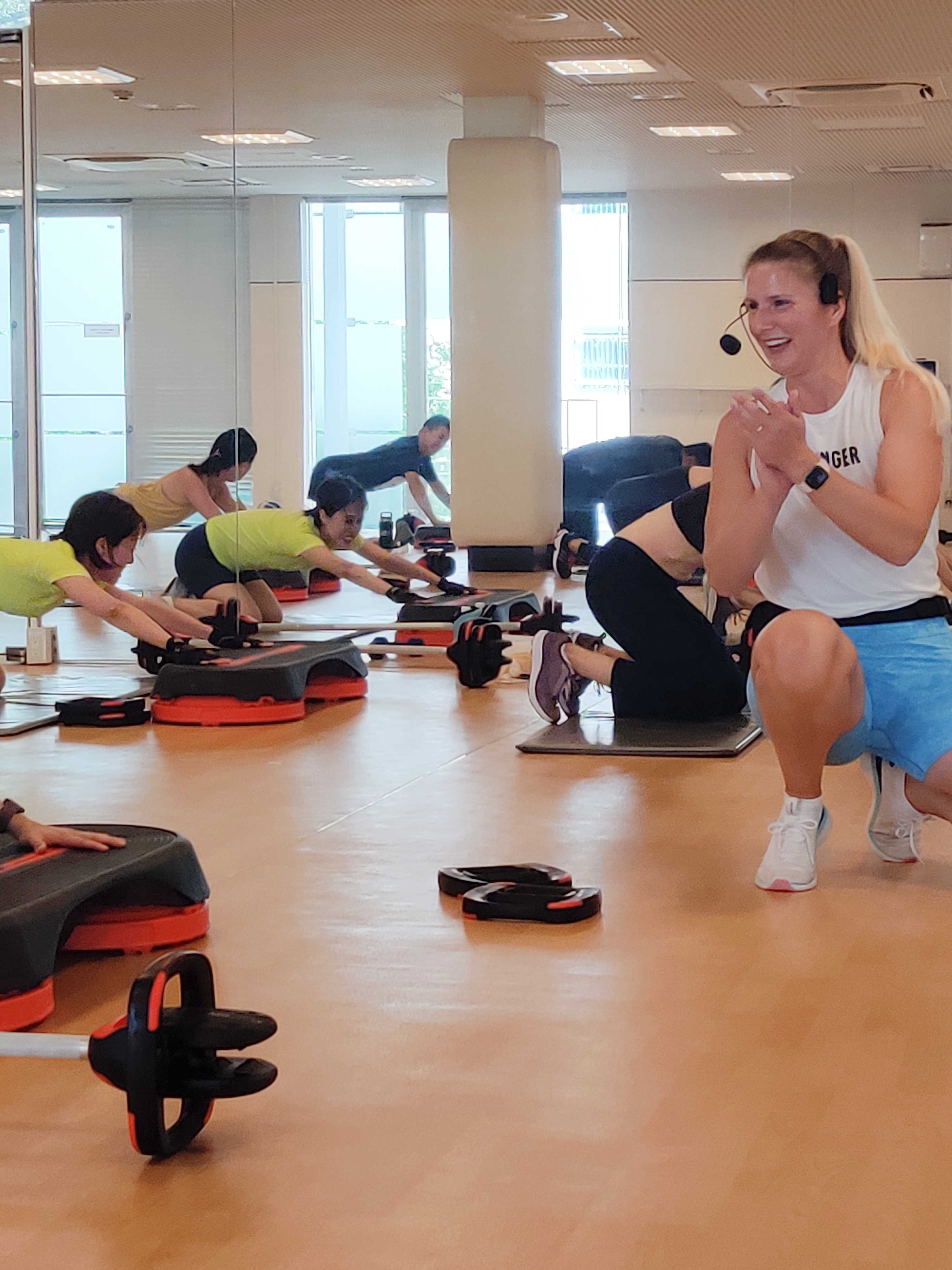 10 x Les Mills Body Pump (English)