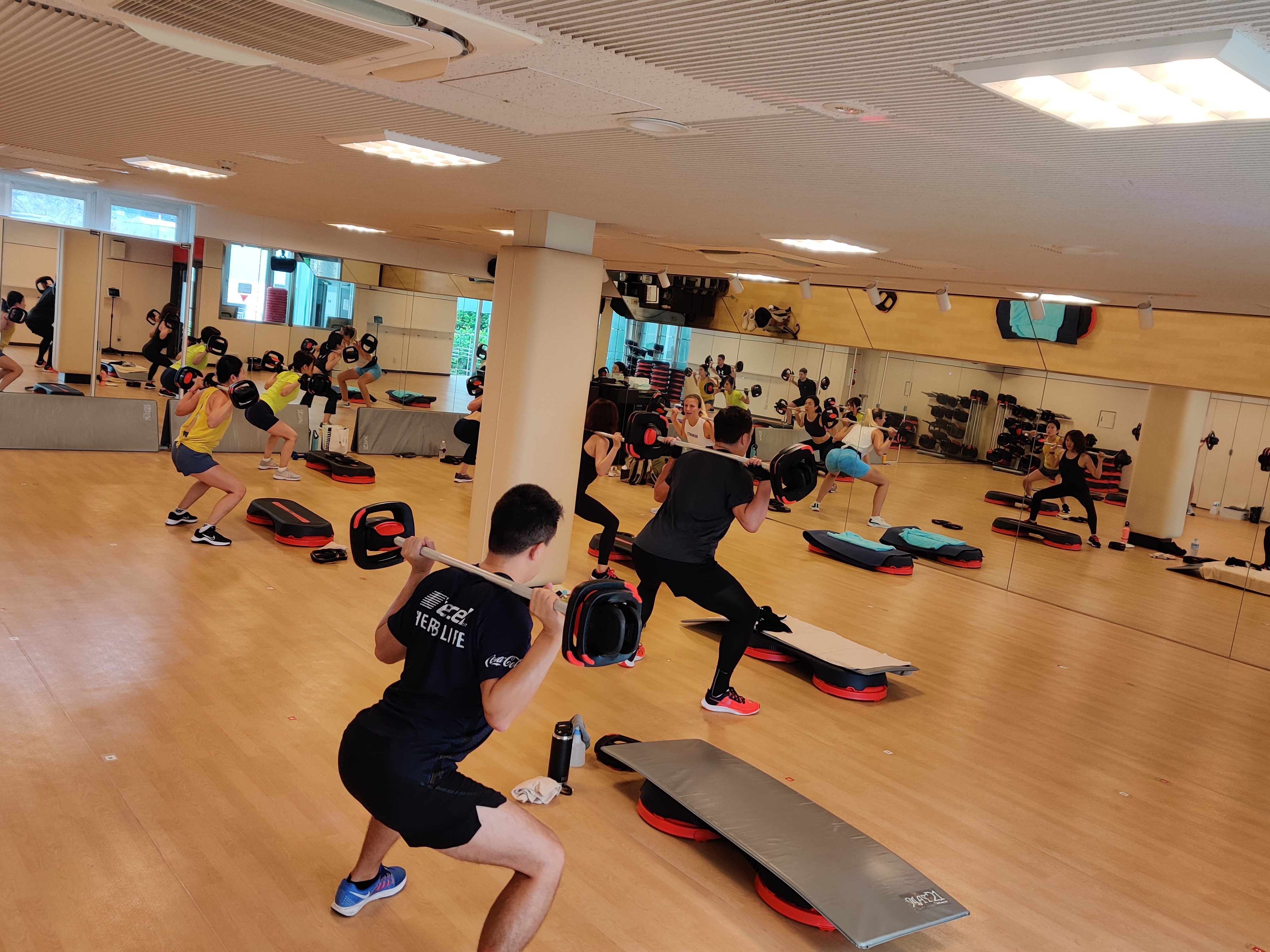 10 x Les Mills Body Pump (English)