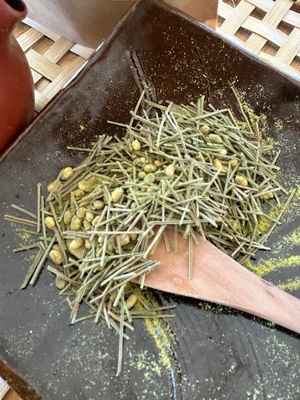 【節分＆発酵恵方巻き】囲炉裏で松の玄米茶作り＆老眼回復した内観報告レポ会