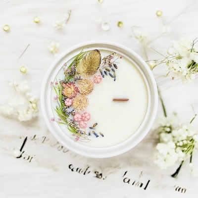 灯すと想いが浮き出る『メッセージアロマキャンドル』ワークショップ