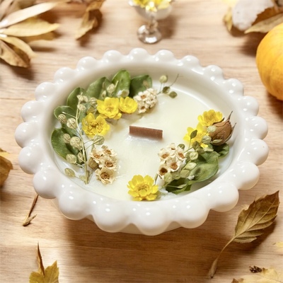 灯すと想いが浮き出る『メッセージアロマキャンドル』ワークショップ