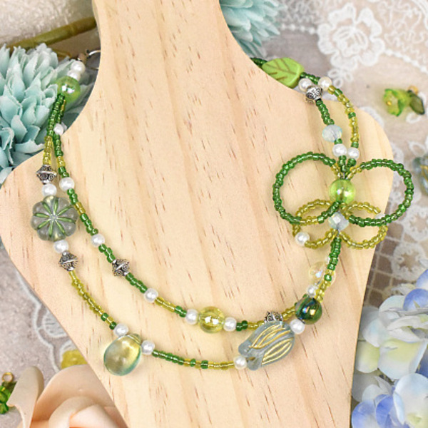 【ジャムジャムプラス池袋店】 ビーズ ネックレス ワークショップ