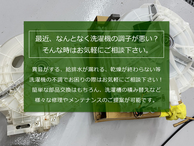 ドラム式洗濯機 徹底分解クリーニング